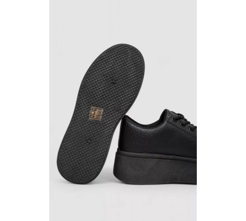 Кроссовки женские демисезонные, цвет черный, 243R2024-10