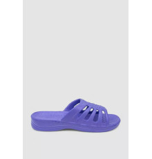 Шльопанці дитячі гумові, колір фіолетовий, 243R021