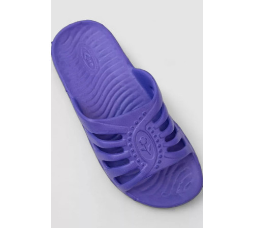 Шльопанці дитячі гумові, колір фіолетовий, 243R021