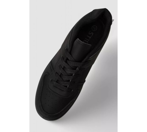 Кеды женские, цвет черный, 248RAJ140