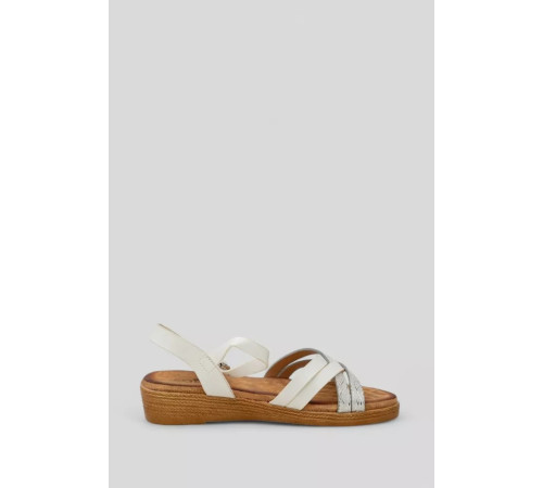 Босоніжки жіночі, колір білий, 244RTZ-8