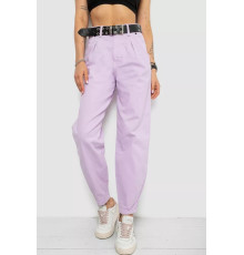 Джинси жіночі балони, колір бузковий, 182R00265