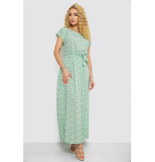 Платье с принтом софт, цвет мятный, 214R0228-2.