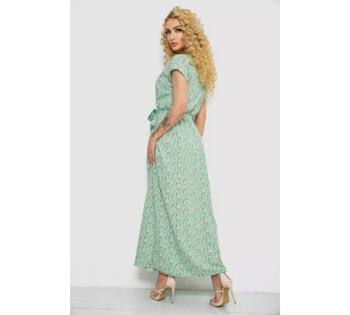 Платье с принтом софт, цвет мятный, 214R0228-2.