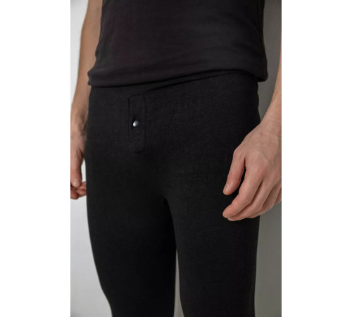 Подштанники мужские трикотажные бесшовные, цвет темно-серый, 139R1833.