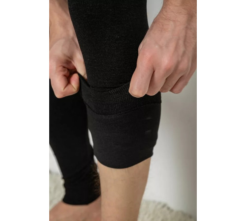 Подштанники мужские трикотажные бесшовные, цвет темно-серый, 139R1833.