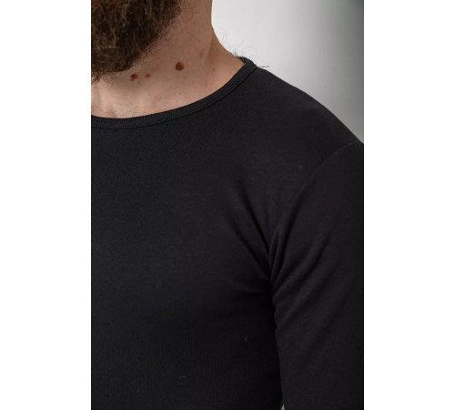 Термобілизна чоловіча на флісі, колір чорний, 131R194236