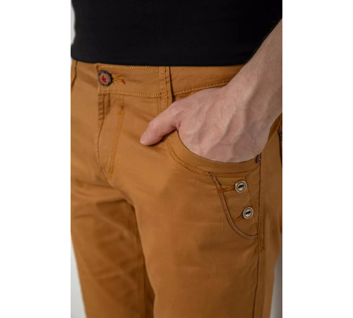 Шорты мужские однотонные, цвет коричневый, 238R2469.