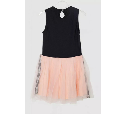 Сукня для дівчаток ошатна, колір чорно-рожевий, 247R331-1