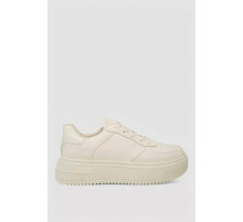 Кеды женские, цвет бежевый, 248RK10