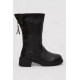 Сапоги женские зимние на меху, черный, 243RY209