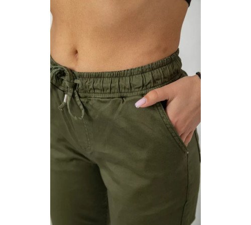 Брюки женские, цвет хаки, 182R1364