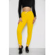 Спорт штани жіночі демісезонні, колір жовтий, 226R025