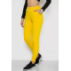 Спорт штани жіночі демісезонні, колір жовтий, 226R025