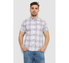 Рубашка мужская в полоску, цвет белый, 214R841