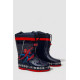 Чоботи дитячі гумові з флісовим утеплювачем, колір темно-синій, 244R64951