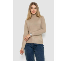 Гольф женский базовый, цвет бежевый, 244R2301.