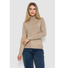 Гольф женский базовый, цвет бежевый, 244R2301.