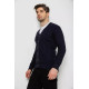 Кофта мужская на пуговицах, цвет темно-синий, 238R7783.