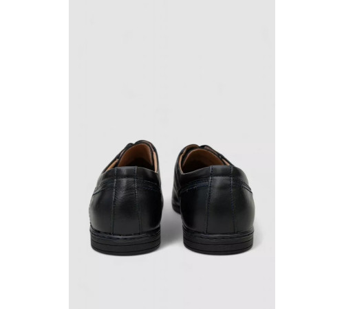 Туфли мужские с перфорацией, цвет темно-синий, 243RB1973