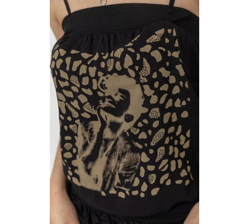 Сарафан, цвет черный, 244R032