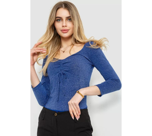 Боди нарядное, цвет синий, 244R100