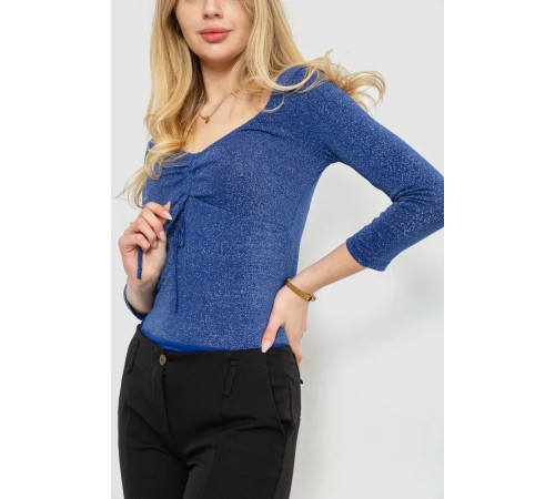 Боди нарядное, цвет синий, 244R100