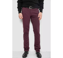 Брюки мужские, цвет бордовый, 244RV5-1.