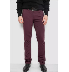 Брюки мужские, цвет бордовый, 244RV5-1.