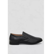 Туфлі чоловічі з перфорацією, колір темно-синій, 243RC1851