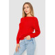 Женская кофта с манжетами, цвет красный, 244R999
