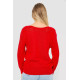 Женская кофта с манжетами, цвет красный, 244R999