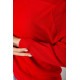 Женская кофта с манжетами, цвет красный, 244R999