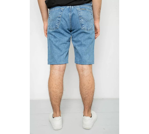 Шорти чоловічі джинсові, колір темно-блакитний, 238R2023-1
