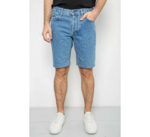 Шорти чоловічі джинсові, колір темно-блакитний, 238R2023-1