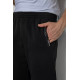 Спортивні штани чоловічі на флісі, колір чорний, 244R41329