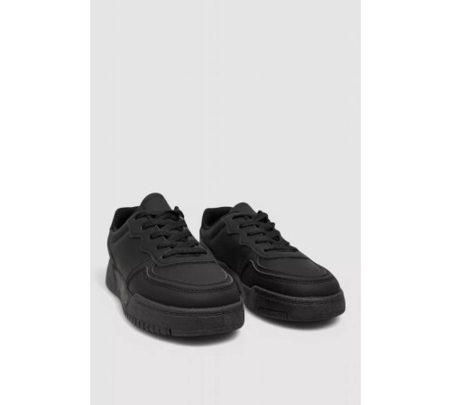 Кеди жіночі однотонні, колір чорний, 248RAD50