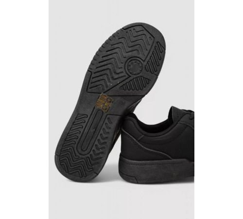 Кеди жіночі однотонні, колір чорний, 248RAD50