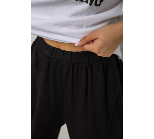 Женская пижама с принтом, цвет белый, 243R1600-024-2