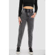 Джинсы женские МОМ, цвет темно-серый, 244R3295