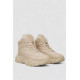 Кросівки жіночі зимові на хутрі, колір бежевий, 248RDM01