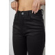 Джинси жіночі стрейч, колір чорний, 244RM017