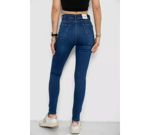 Джинси жіночі Skinny, колір синій, 182R4427