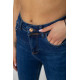 Джинси жіночі Skinny, колір синій, 182R4427