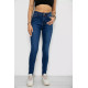 Джинси жіночі Skinny, колір синій, 182R4427