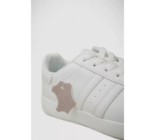 Кросівки жіночі шкіра, колір білий, 248RL2420-3