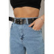 Джинси жіночі MOM стрейч, колір блакитний, 244R00266