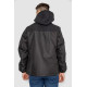 Куртка мужская демисезонная с капюшоном, цвет черный, 214R22015