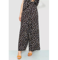 Штани жіночі штапель, колір чорний, 102R330-1