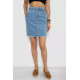Спідниця жіноча джинсова, колір блакитний, 182R1484